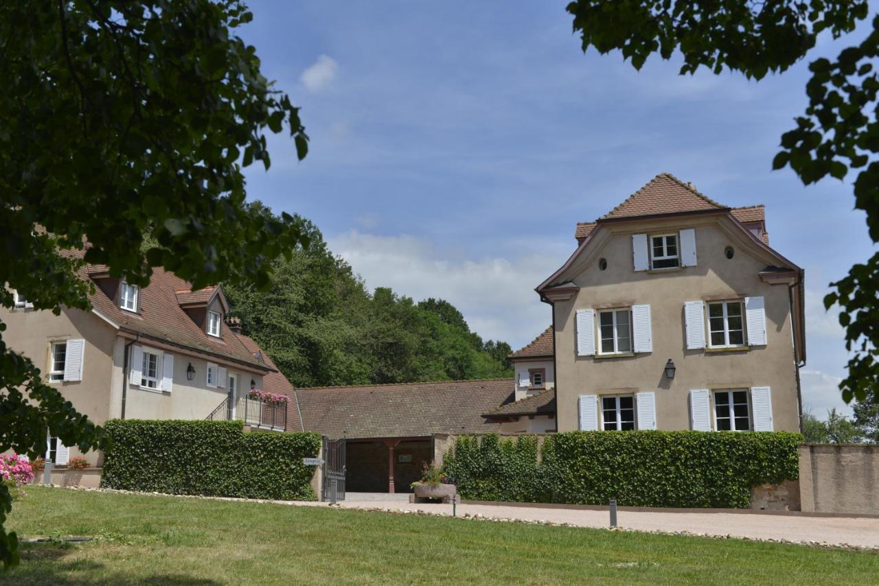 Maison D'Hotes Les Jardins De Madeleine Bernardvillé 외부 사진
