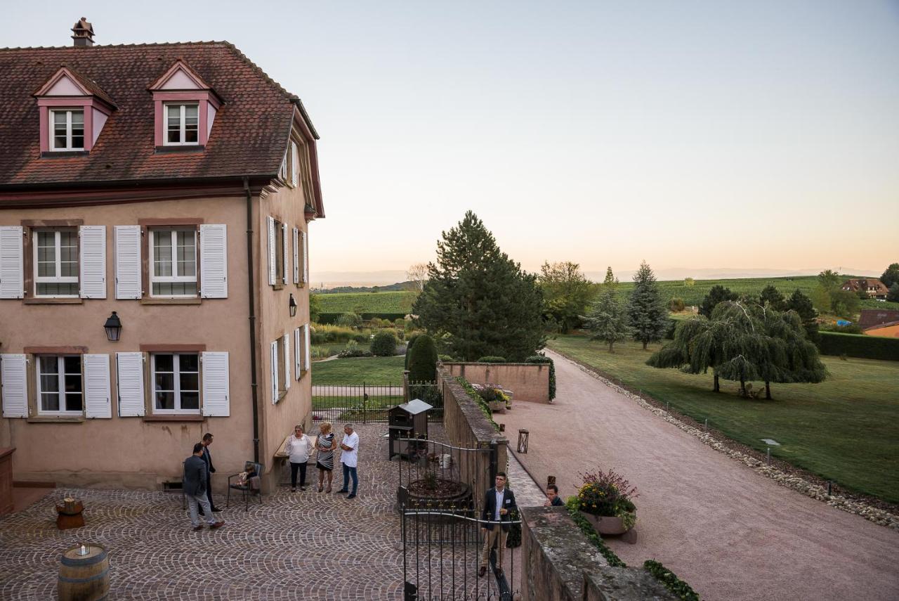 Maison D'Hotes Les Jardins De Madeleine Bernardvillé 외부 사진