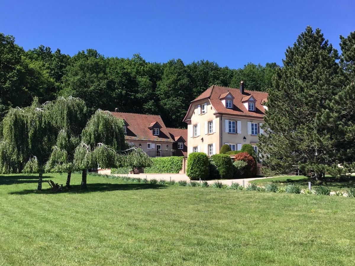 Maison D'Hotes Les Jardins De Madeleine Bernardvillé 외부 사진